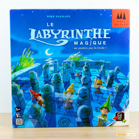 Le labyrinthe magique - Jeu de parcours et de mémoire original Gigamic