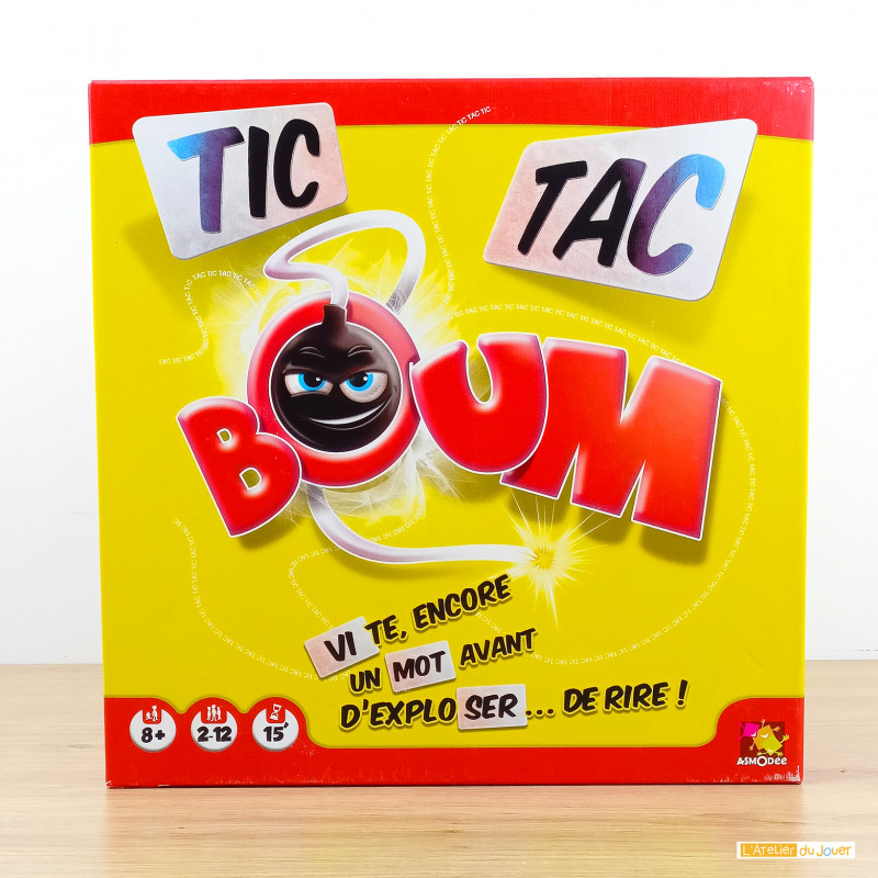 Acheter Jeu Tic Tac Boum - Asmodee - Occasion - L'Atelier du Jouet