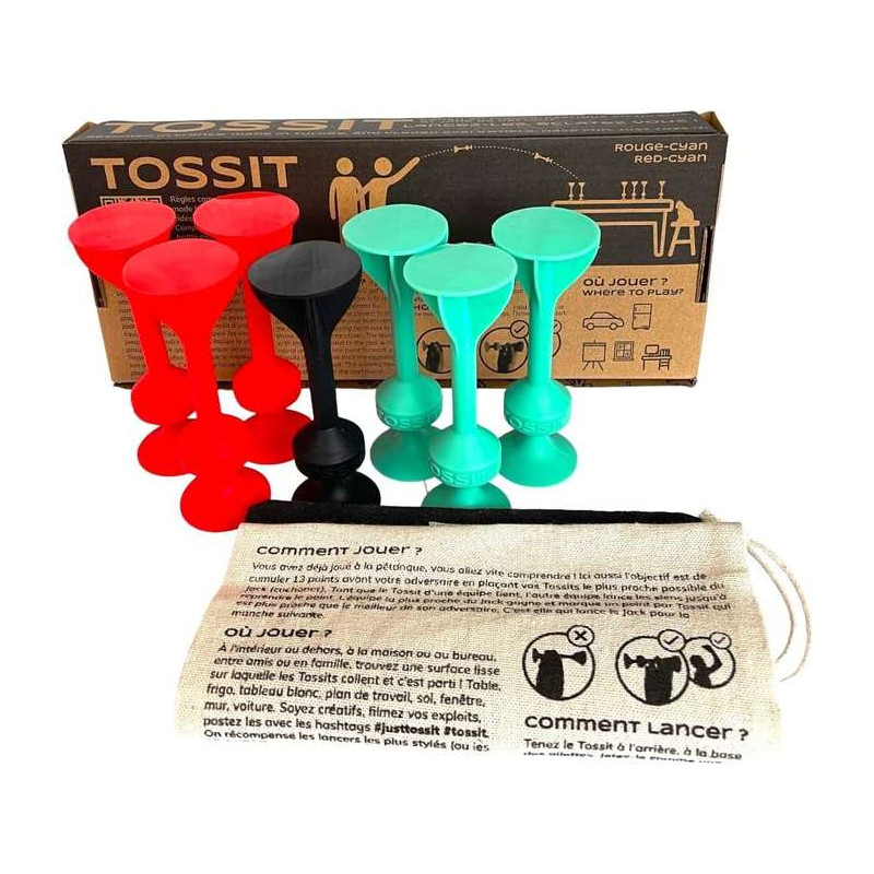 Acheterle jeu Tossit Bleu/Rose - Jeu de pétanque et de flechette - Jeu  d'adresse
