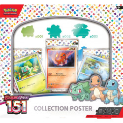 Pokémon EV3.5 Coffret Poster 151