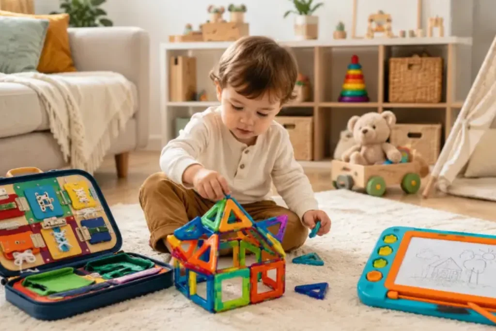Comment occuper un enfant de 2 ans à la maison sans écran