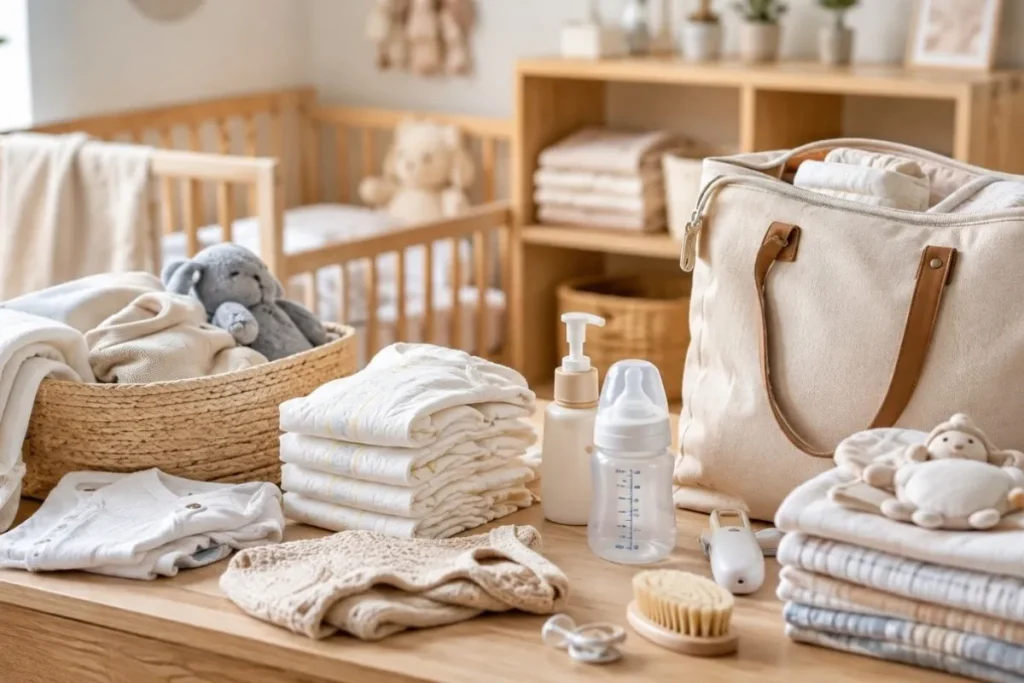 Bien préparer l’arrivée de bébé : les essentiels de puériculture à prévoir sans surcharger son quotidien