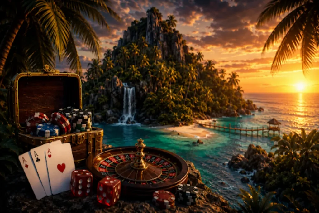 Ile de Casino : plus de 3 000 jeux et retraits encadrés pour la France
